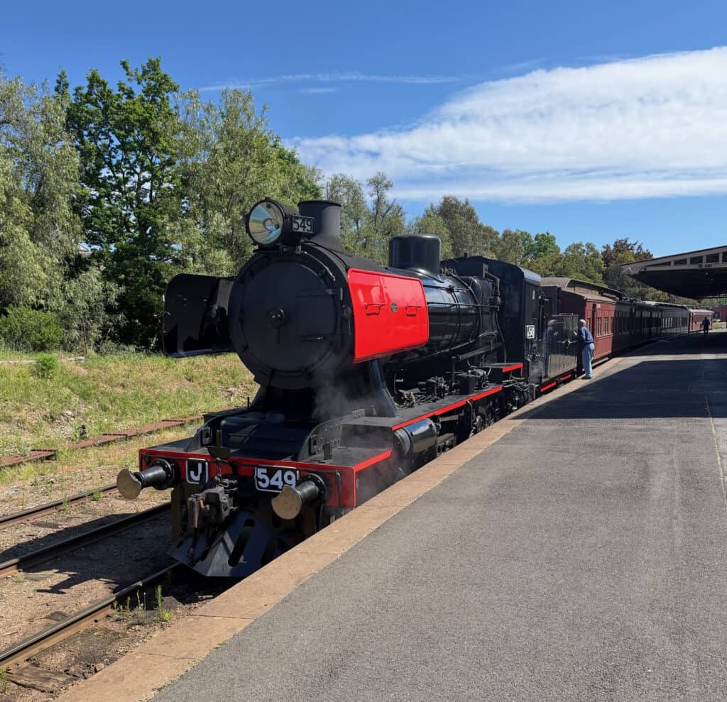 Castlemaine Train Nov 2025